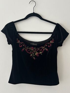 Jessica McClintock Bridal Velvet Top